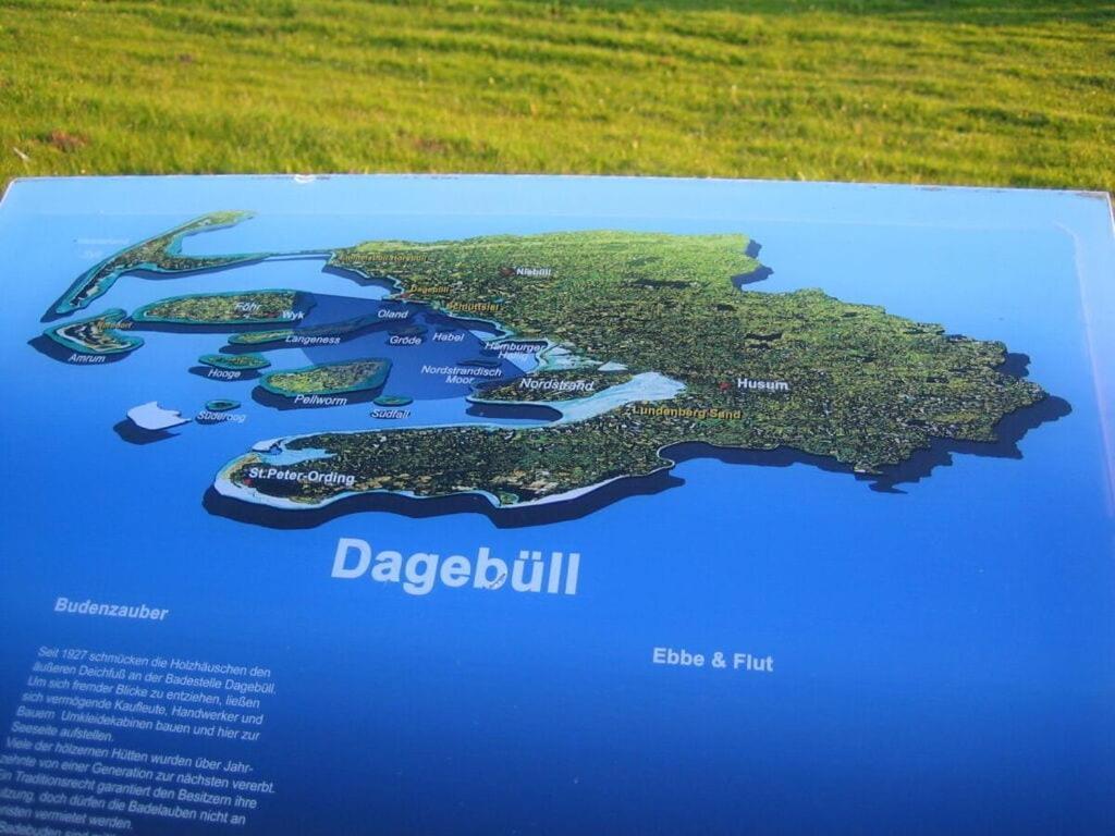 Hooge In The Haus Halligblick Dagebüll Buitenkant foto
